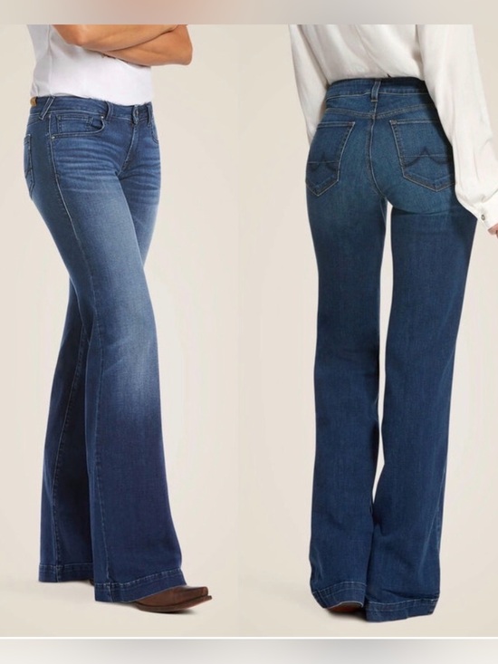 Ariat Denim - Ariat Kelsea Trouser Wide Leg Jean Size 26